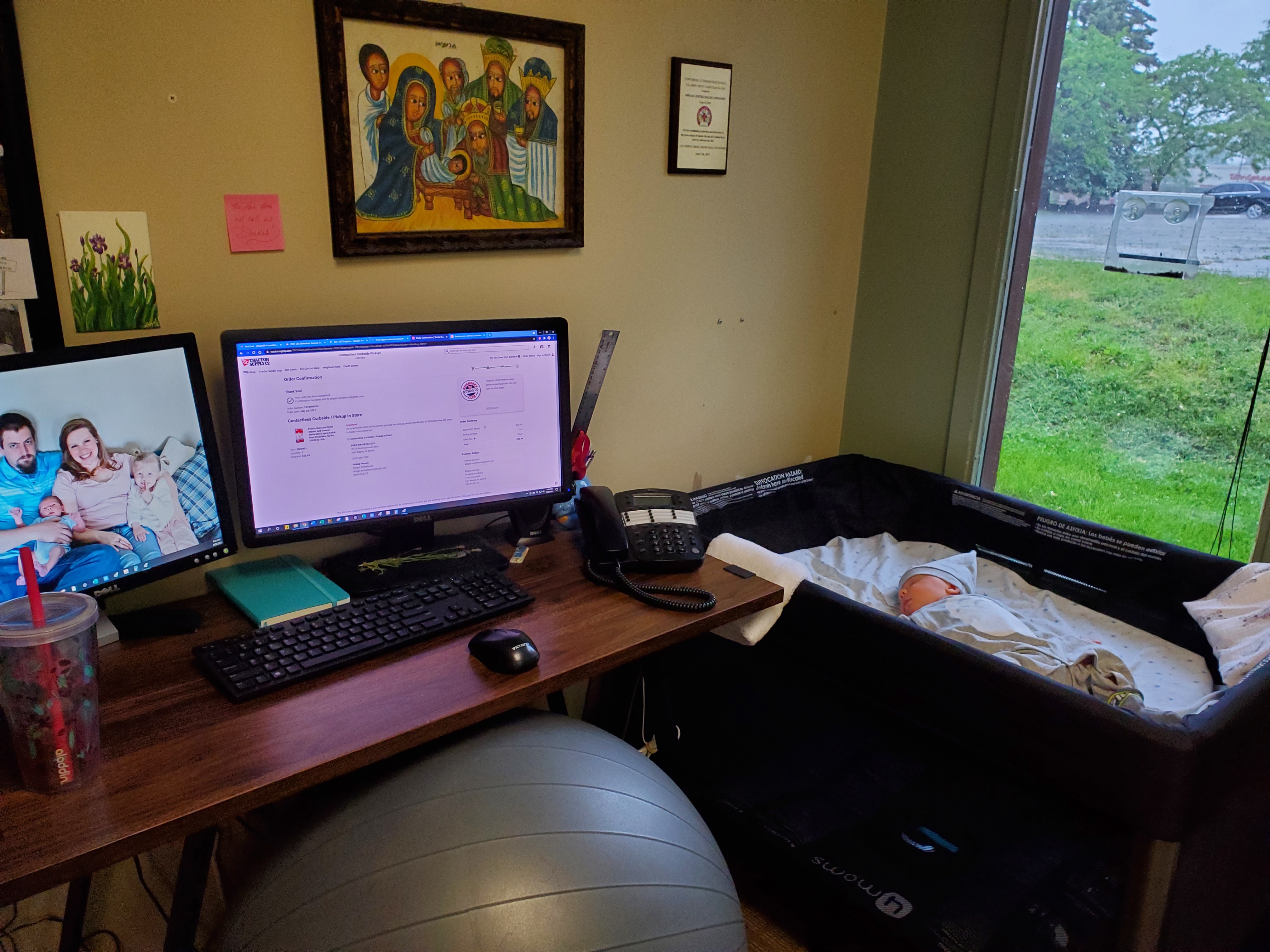 TomTom's Set Up in My Office